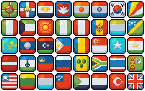 Guess the Pixel Art Flag: Unraveling the Mystery of Digital National Emblems