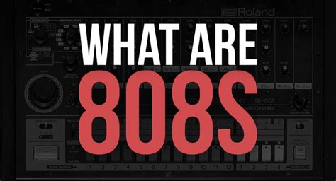 what is an 808 in music and how does it relate to the history of hip-hop?